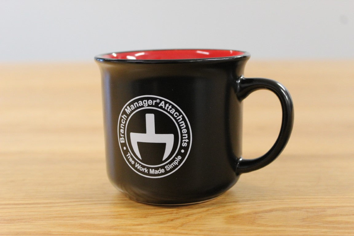 Large Black & Red Mug