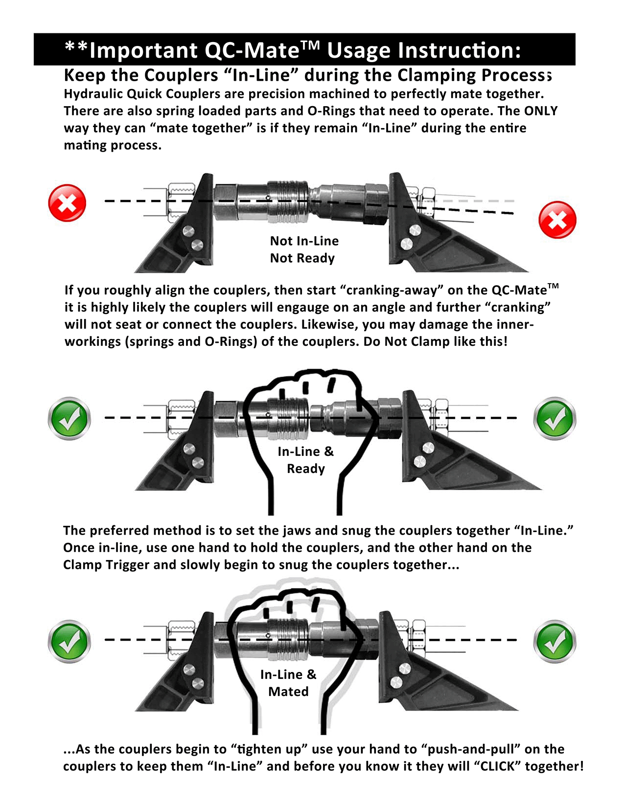 Quick Coupler Clamp